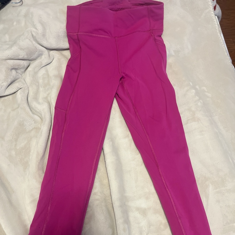 Lululemon Athletica Pink Leggings